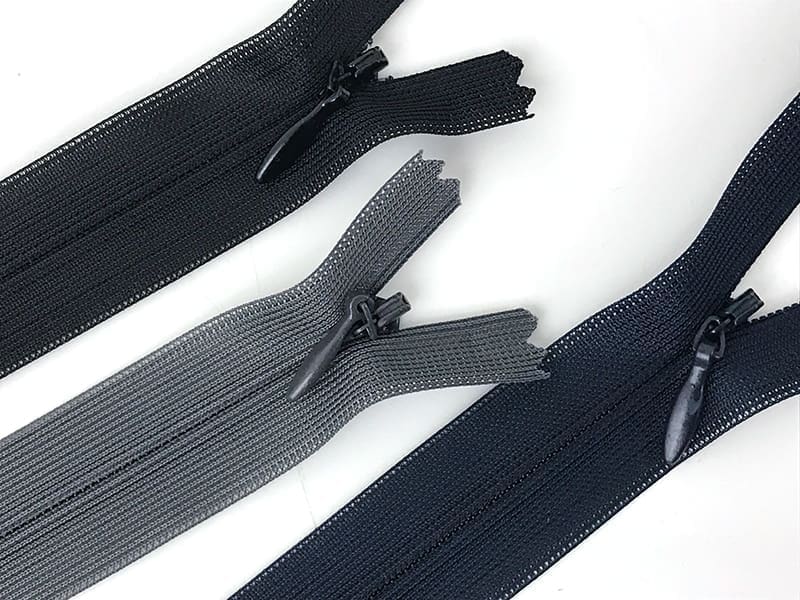 Nahtverdeckter Reißverschluss, 25 cm – Bild 2