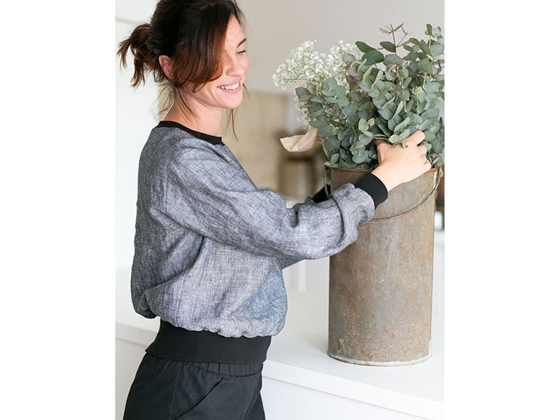 Assembly Line, High Cuff Sweater, Gr. XS-3XL