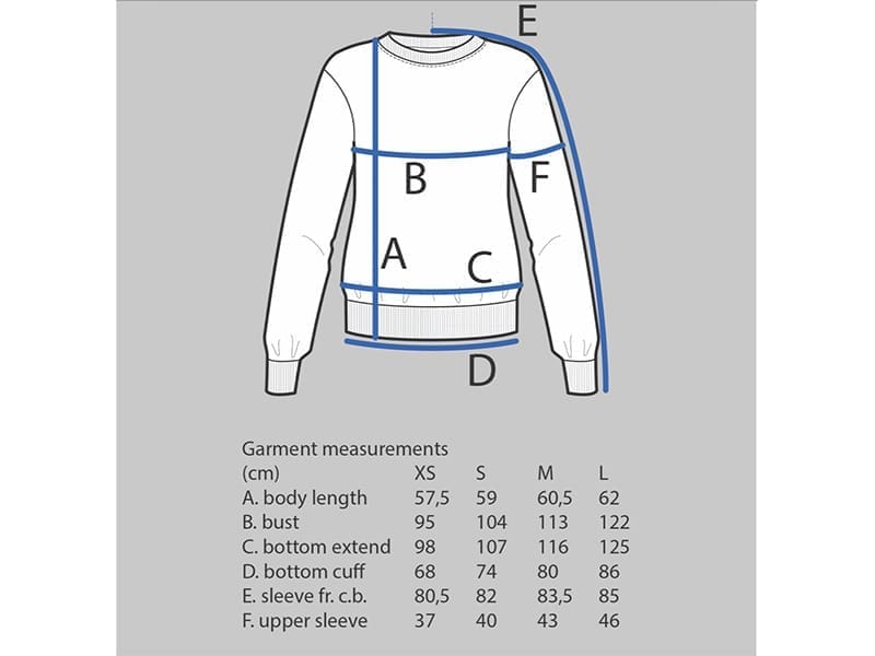 Assembly Line, High Cuff Sweater, Gr. XS-3XL – Bild 2