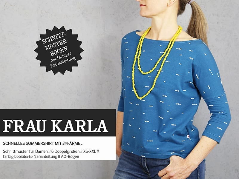 Schnittmuster Frau Karla, studioschnittreif