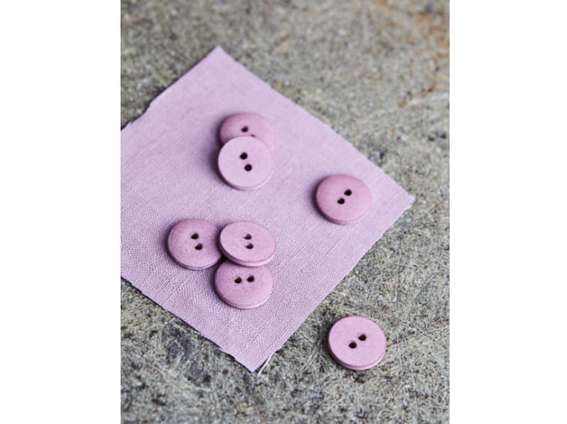 Mind the Maker Curb Cotton Button "Lilac", 11mm