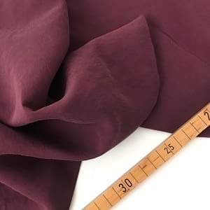 Viskose webstoff stone washed light bordeaux 1000stoff dr