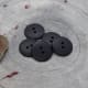 Atelierbrunette buttons 1000stoff knöpfe classic matte black det