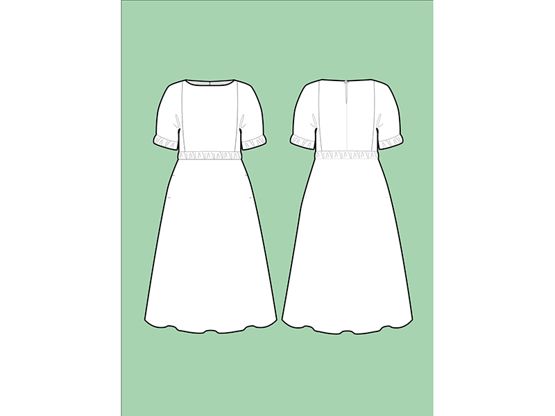 Assembly Line, Cuff Dress XL-3XL – Bild 4
