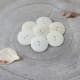 Atelierbrunette buttons knöpfe palm offwhite 1000stoff d