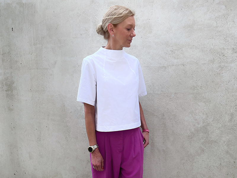 Assembly Line, Funnel Neck Top, Gr. XL-3XL – Bild 5