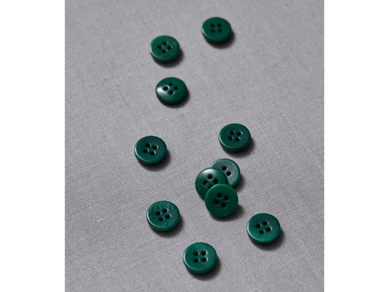 Meet Milk Plain Corozo Button "Frog", 11mm