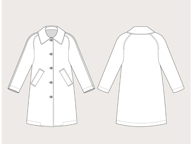 Assembly Line, Car Coat, Gr. XL-3XL – Bild 4