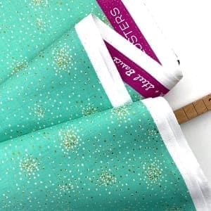 Cottonandsteel basics clusters ice crystal metallic 1000stoff
