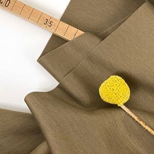 Baumwolle jersey fein khaki 1000stoff d