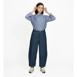 1000stoff assembly line barrel trousers