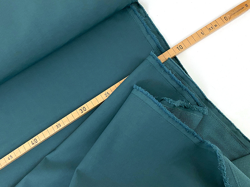 Reststück! 1,10m Woven Bengaline Waterproof, Sea Pine – Bild 2