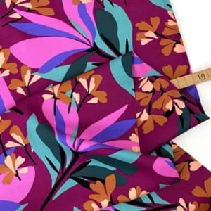 Nerida hansen viskose rosella stretch 1000stoff beere d