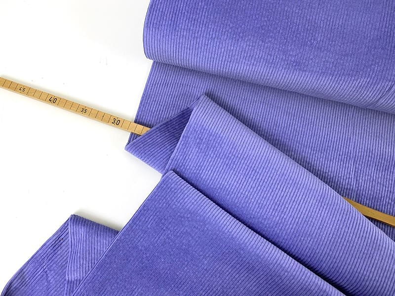 Genua Cord, washed, Lilac – Bild 2