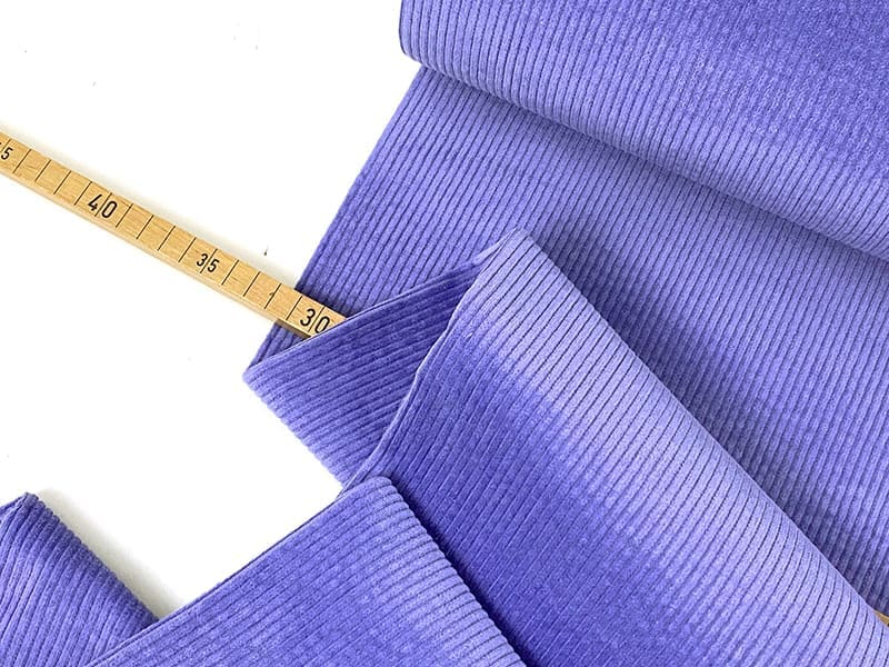 Genua Cord, washed, Lilac