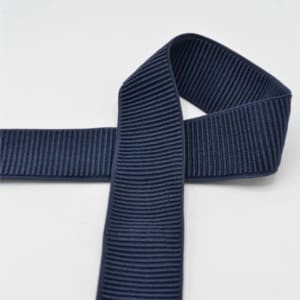 Elastic rib tape 1000stoff gummi navy