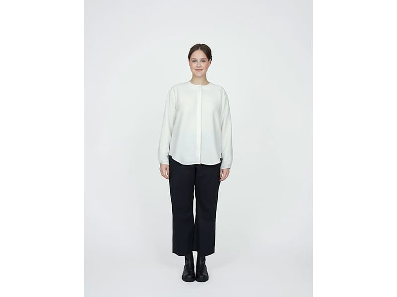 Assembly Line, Scarf Collar Shirt, Gr. L-3XL – Bild 6