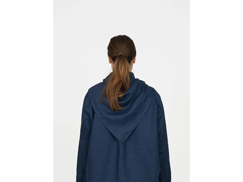 Assembly Line, Scarf Collar Shirt, Gr. L-3XL – Bild 3