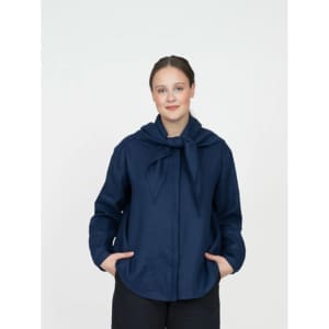 1000stoff assembly line scarf collar shirt