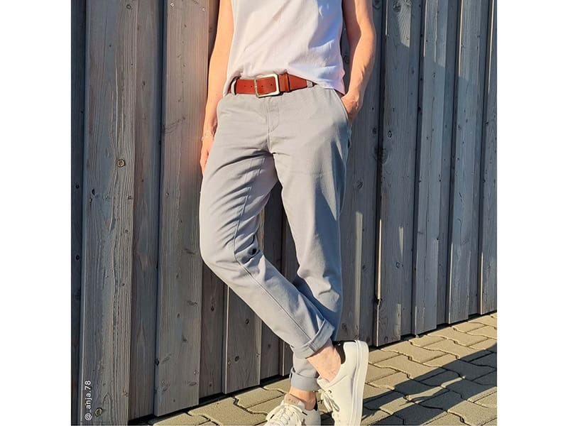 SmartPattern "Frauen Chino HC02", Papierschnittmuster – Bild 5