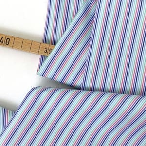 Designer popeline streifen schmal 1000stoff d