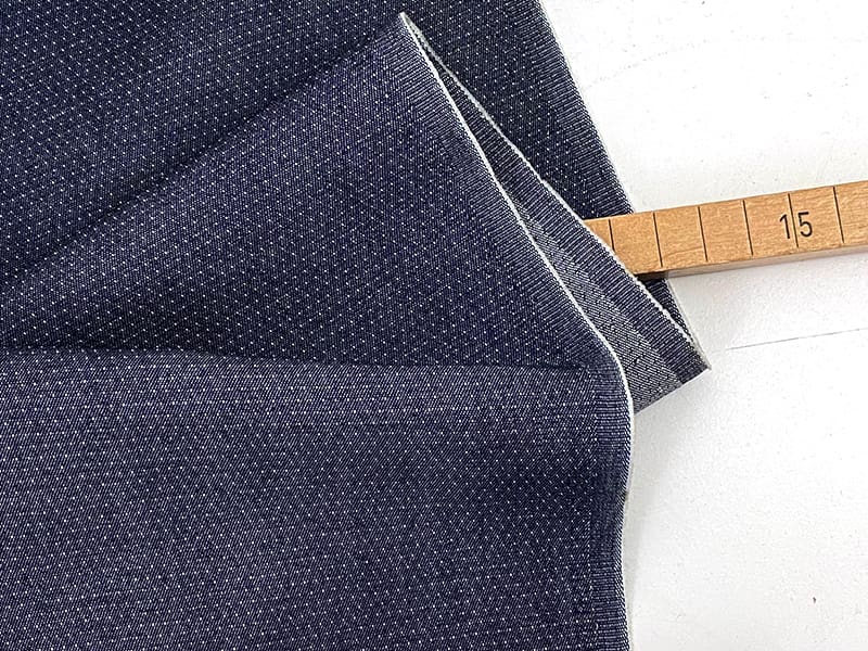 Mind The Maker Cotton Chambray Pollux Denimblau