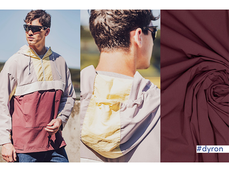 Woven Rip Stop Waterproof, Aubergine, Fibre Mood Sports