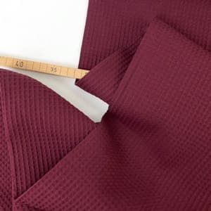Polytex fibremood waffel bordeaux 1000stoff