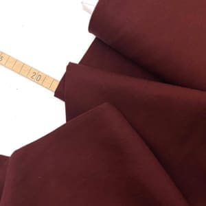 Lyocell sandwashed burgundy 1000stoff
