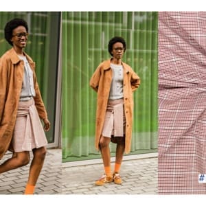 1000stoff fibre mood 36 viskose bengaline check