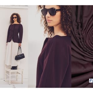 1000stoff fm37 woven viskose black purple