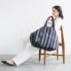 1000stoff kokka echino sway cotton canvas schwarz grau
