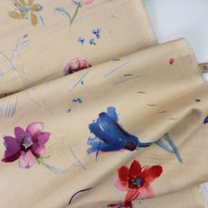 Naniiro naomiito hana toki niwa beige 1000stoff d