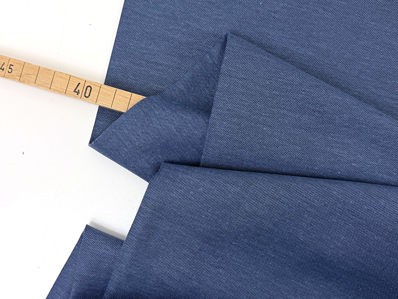 Baumwoll Chambray in Blusenqualität, Jeansblau dunkel