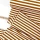 Cotton frenchterry streifen karamell 1000stoff d