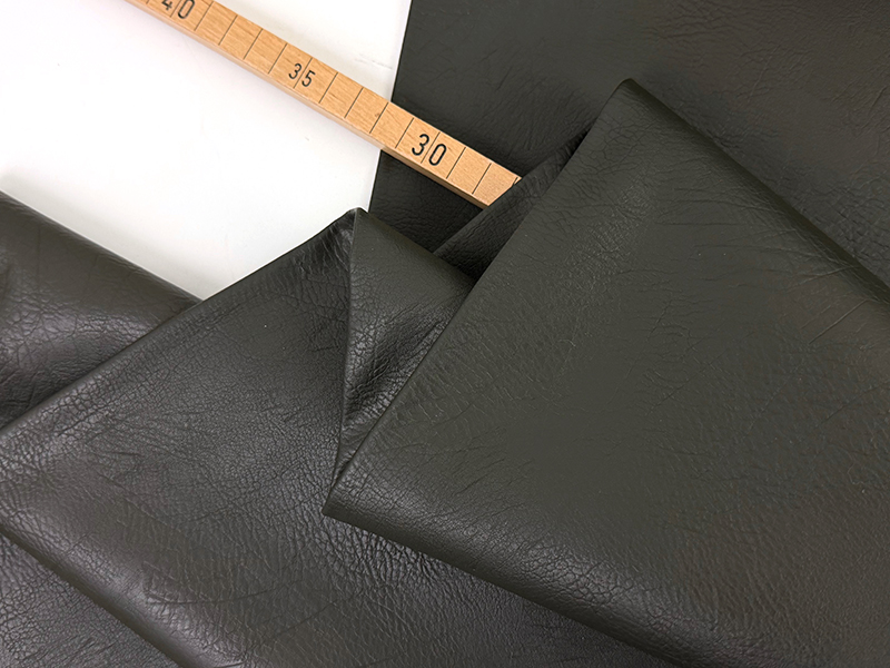 Reststück! 0,65m Kunstleder Vintage Edition, Khaki