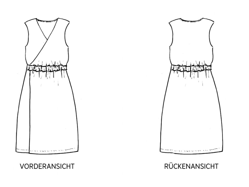 Schnittmuster Kleid Frau Flora, studioschnittreif – Bild 8