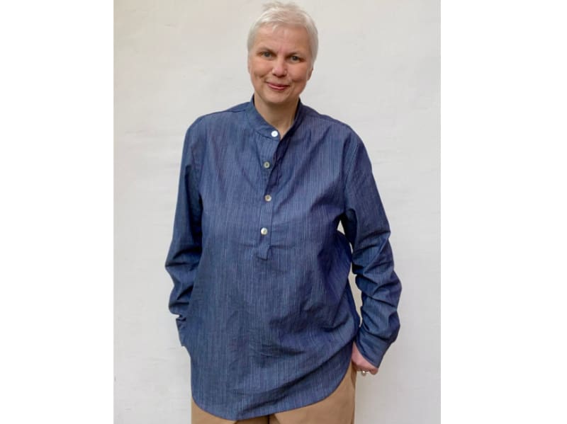 Mind The Maker Cotton Chambray Flora – Bild 3