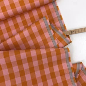Baumwolle karo orange 1000stoff d