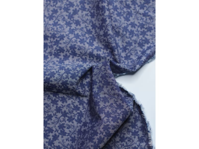 Mind The Maker Cotton Chambray Flora