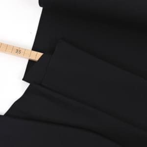 Tricot luxe viskose jersey 1000stoff schwarz