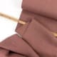Lyocell leinen twill 1000stoff oldrose