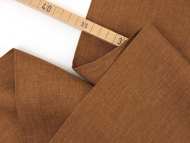 Lyocell Leinen Twill, Pecan – Bild 2
