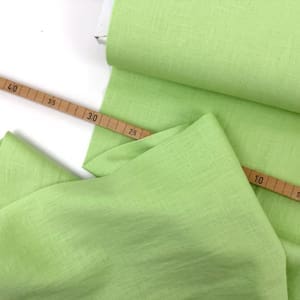 Pure linen washed 1000stoff limette det